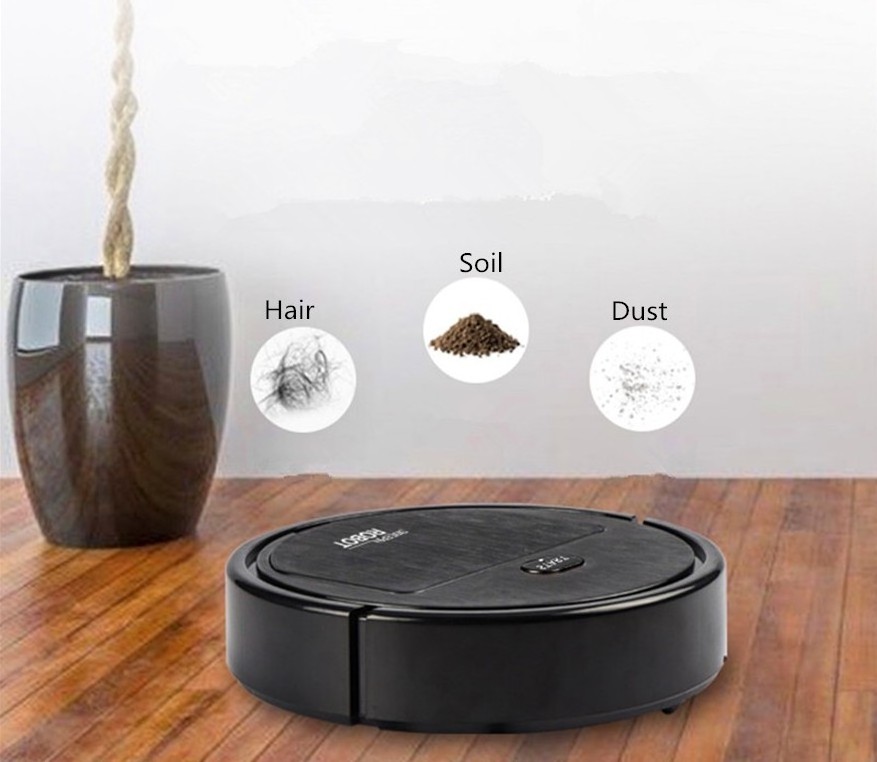 Dropship Smart robot vacuum cleaner automatic wet dry water moping sweeping robot floor sweeper cleaning sweeping machine