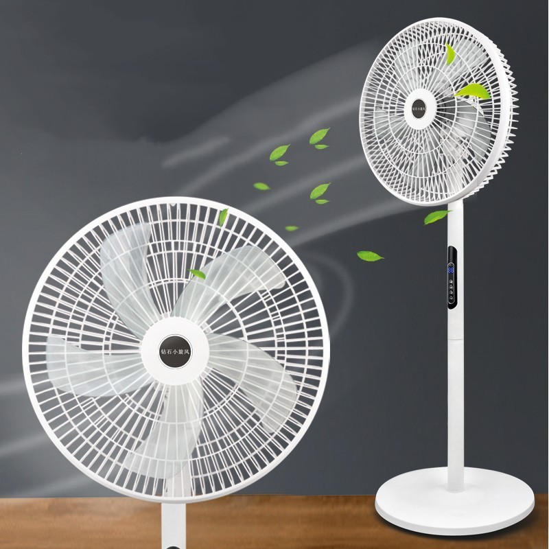 2023 New 16inch  remote control electric fan industrial floor luxury home standing fan AC 220V Cooling Tower & Pedestal Air fan