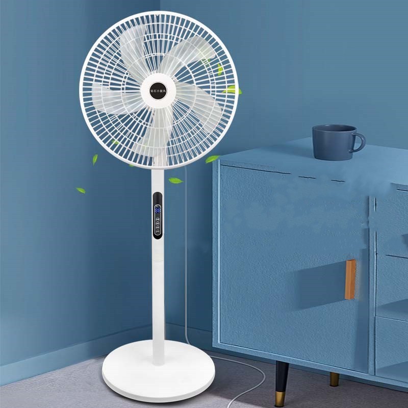 2023 New 16inch  remote control electric fan industrial floor luxury home standing fan AC 220V Cooling Tower & Pedestal Air fan