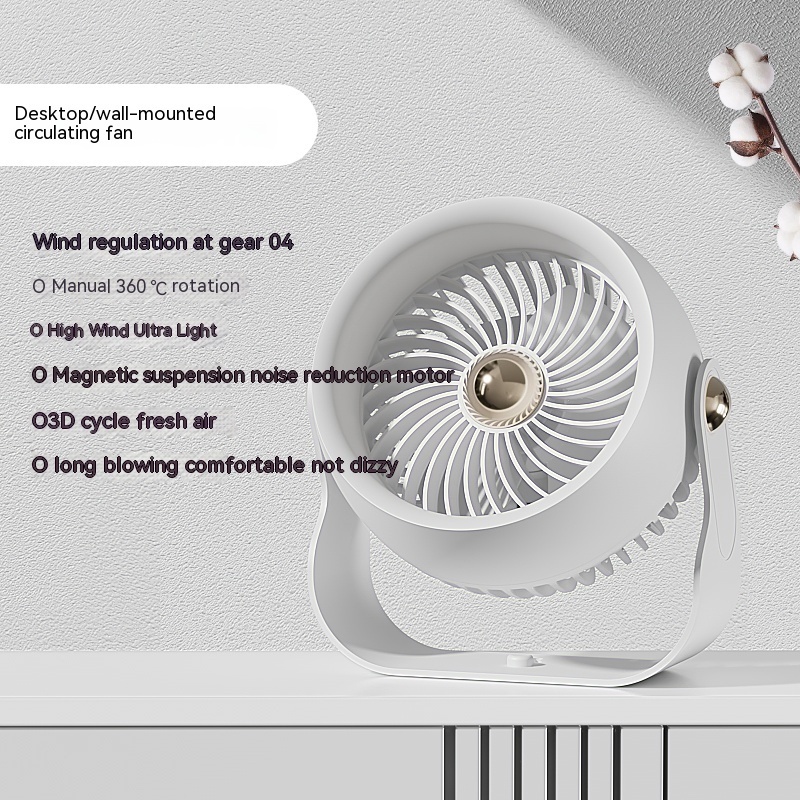 Portable Battery Operated Stroller 360 Degree Rotation Quiet 18650 Battery Mini USB Rechargeable Clip Table Fan