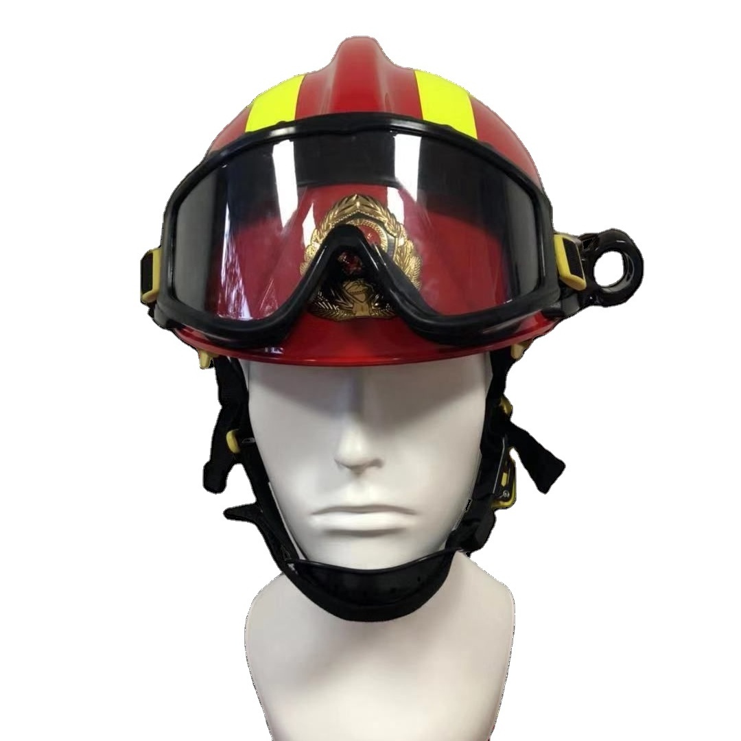 Fireman emergency rescue suit includJacket fire pants fireproof firefighting helmet fire gloves fire boots fireman suit