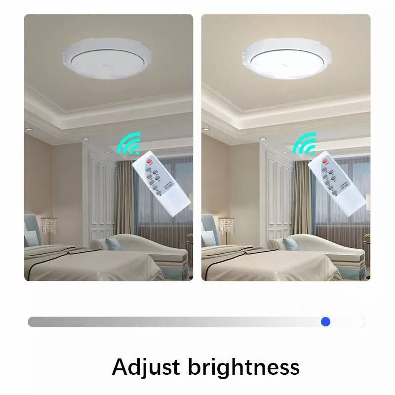 Hot sale indoor solar ceiling light Factory direct with remote control solar light lamp for indoor indoor solar light home house