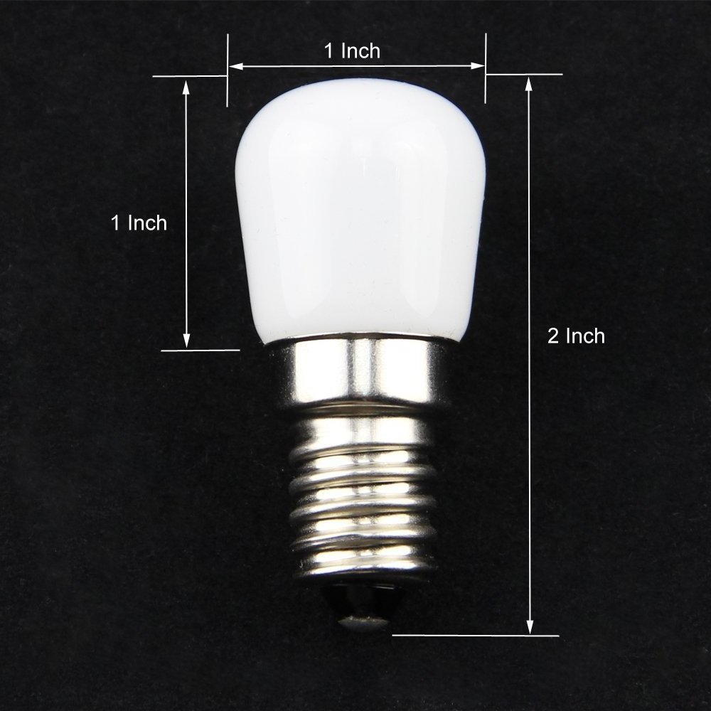 New E14 Screw LED Bulb Mini E12 Refrigerator Light 2W Night Light LED Bulb