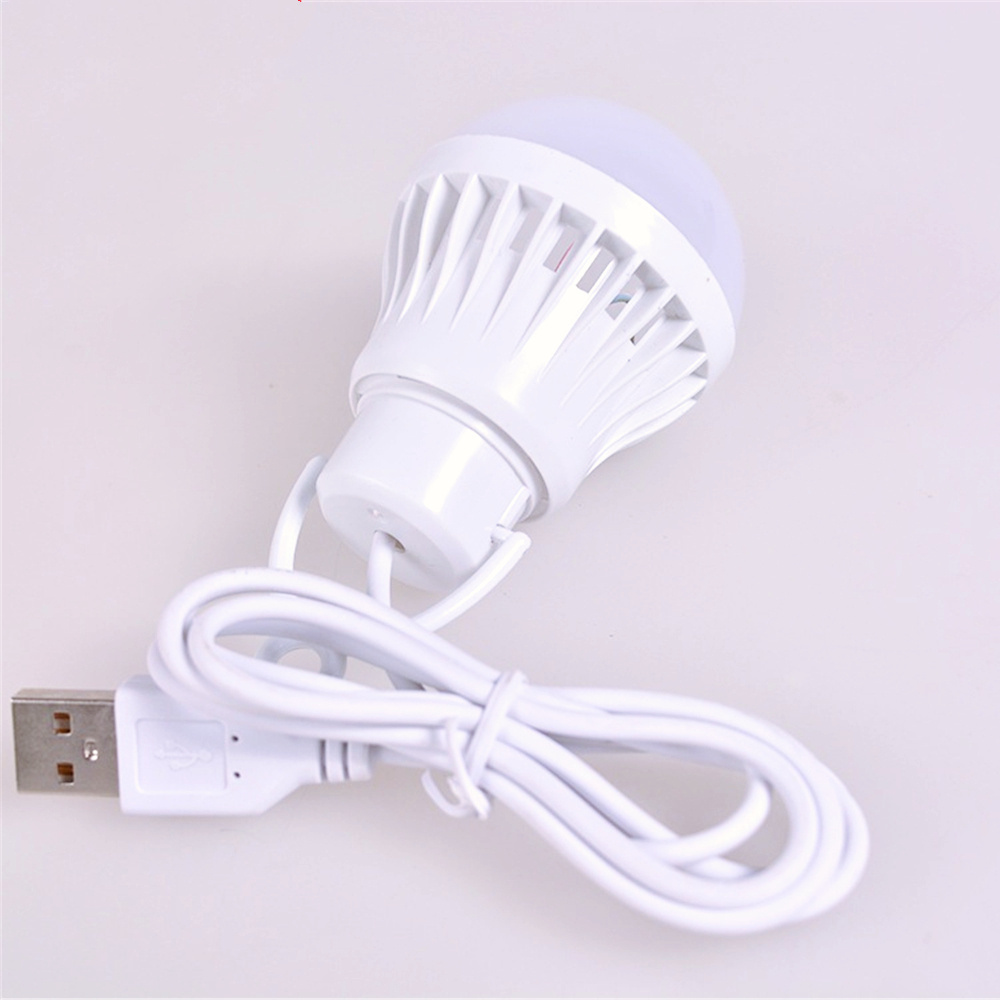 emergency led lights Portable usb led light lamp usb bulb 3w smart bulb