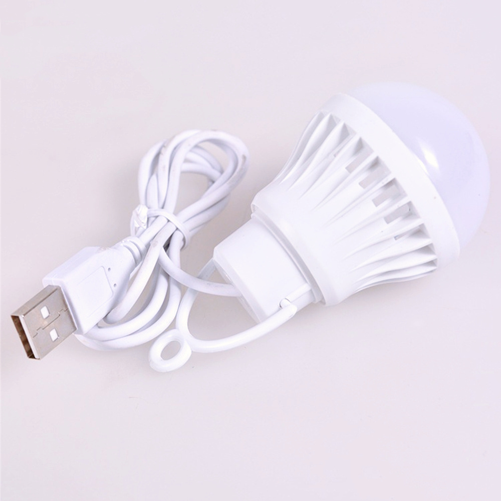 emergency led lights Portable usb led light lamp usb bulb 3w smart bulb