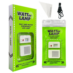 Latest Salt Water Lantern Lamp Emergency Night Light For Camping Outdoor brine LED light