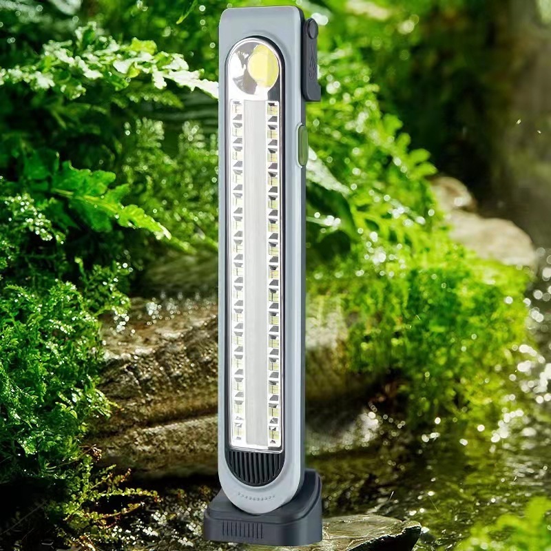 Wholesale solar power portable five mode lights emergency charge mobile power bank with hanging hole solar emergency light