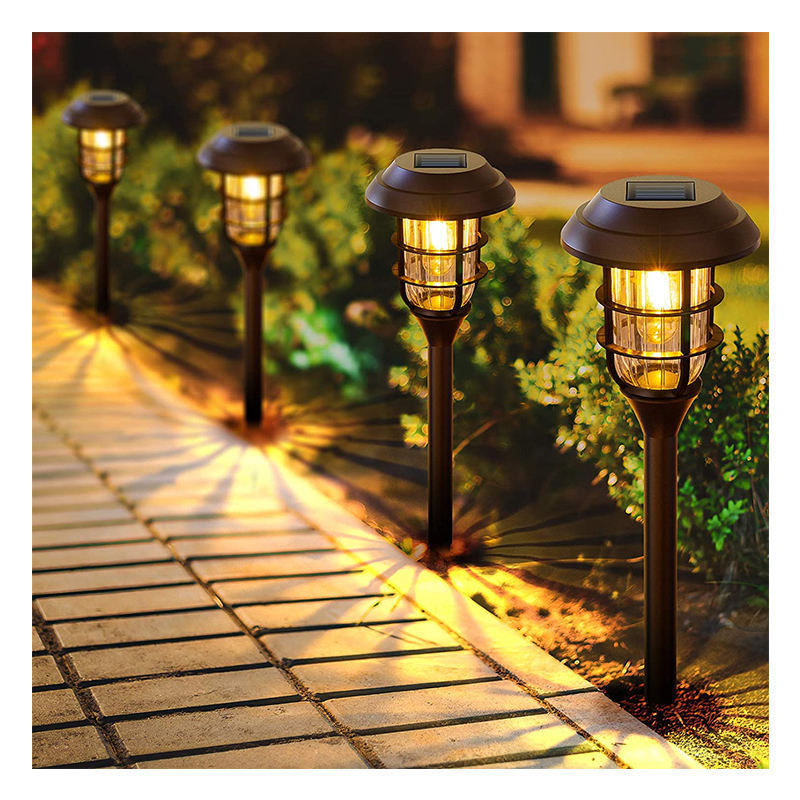 Solar Pathway Lights Outdoor Waterproof Garden Lights Solar Powered Landscape Lighting for Yard Patio Walkway Driveway Pathway