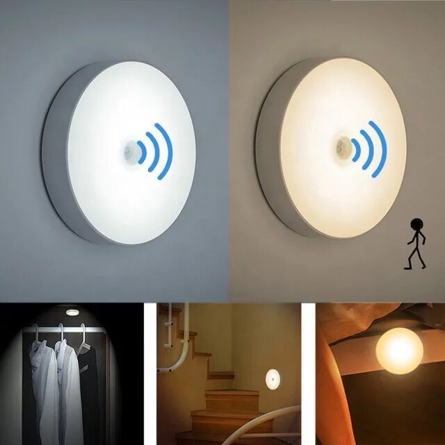 Wholesale Infrared PIR Motion Sensor 6 Led Night Light Wireless Detector Indoor Light Wall Lamp Light Auto On/Off Closet