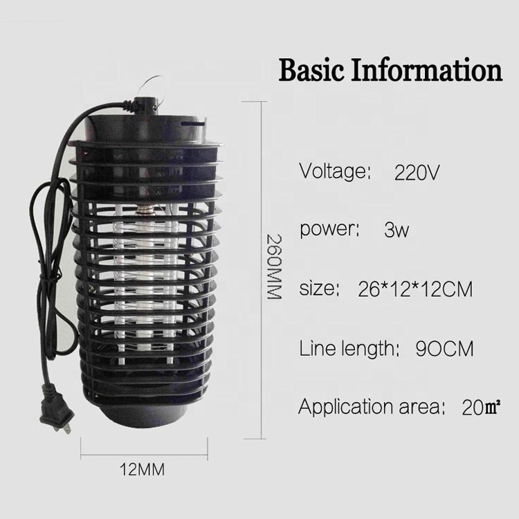 Factory supply electric mosquito bug zapper mosquito trap home best insect mosquito killer lamp