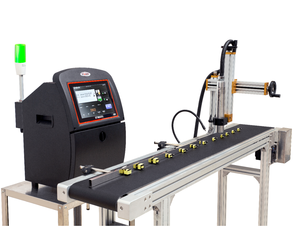 BTMARK CIJ Inkjet Barcode Printers Batch Coding Device Glass Bottle ...