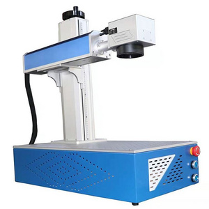 Laser Engraving Machines For All Materials Inkjet Printer 20W Engraver Machine Cattle Ear Tags On Glass Keyboard