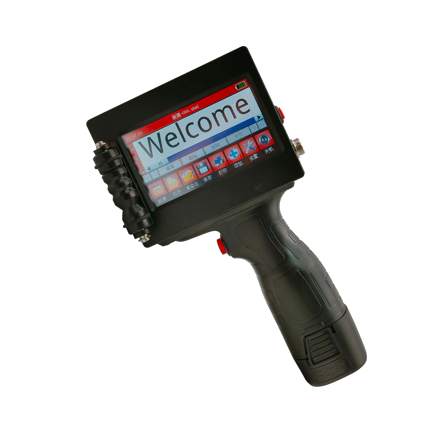 Expiration Date Stamp Hand Held Inkjet Batch Code Printing Coding ...