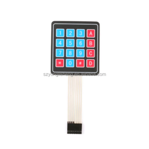 Factory Stock Membrane Switch 4x4 Matrix Keypad