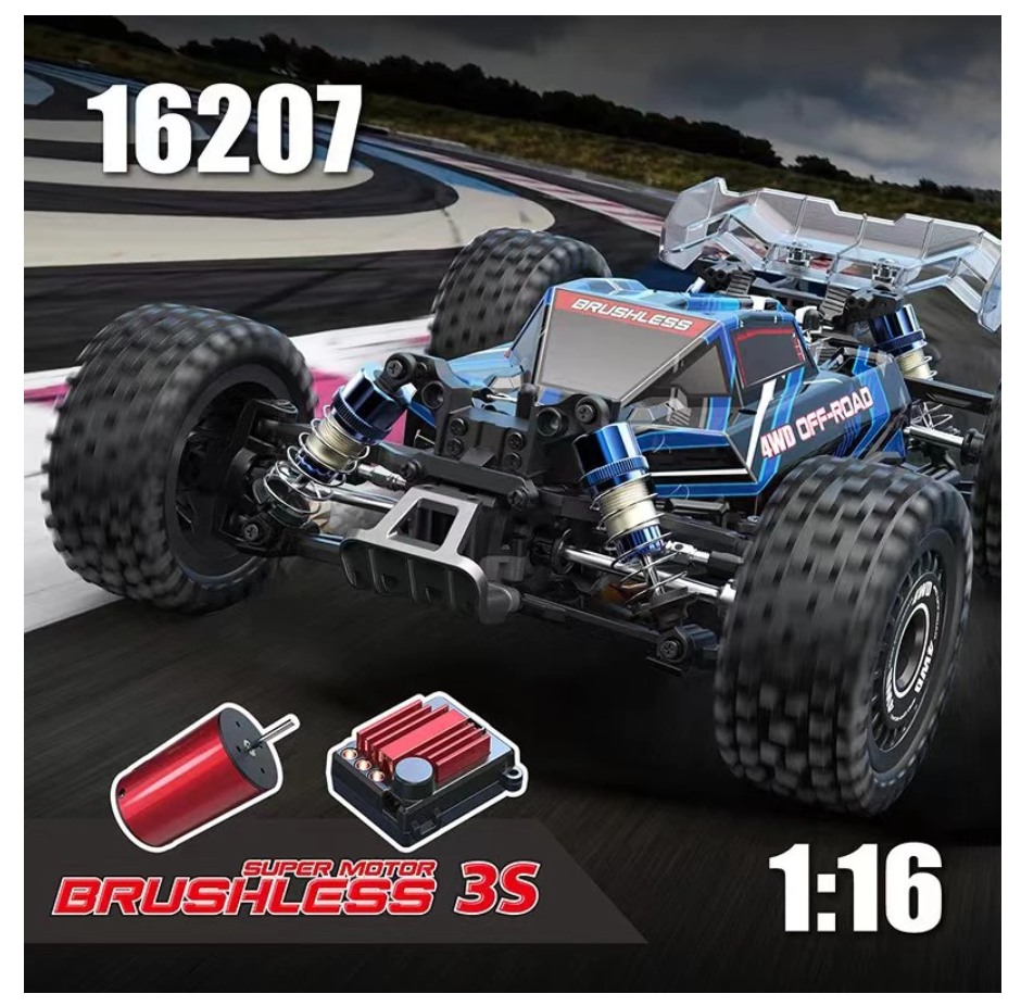 Stock Now Mjx RC Car16207 toy car 1/16 Brushless Rc Car Hobby 2.4g Remote Control Toy Truck