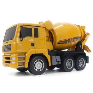 Tiktok hot selling Huina 1333 1/18 RC Mixer Engineering Truck 2.4Ghz 6 Channels Model Rc Excavator Toy For Kids