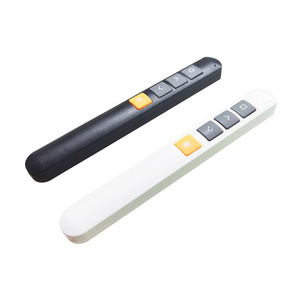 PPT Red Laser Page-turning Pen 2.4G RF Wireless Presentation Presenter Laser Page Pen USB Pointer Remote Control Mouse