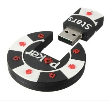 USB memory sticks Usb gadgets Round poker USB flash drives