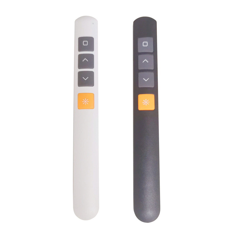 PPT Red Laser Page-turning Pen 2.4G RF Wireless Presentation Presenter Laser Page Pen USB Pointer Remote Control Mouse