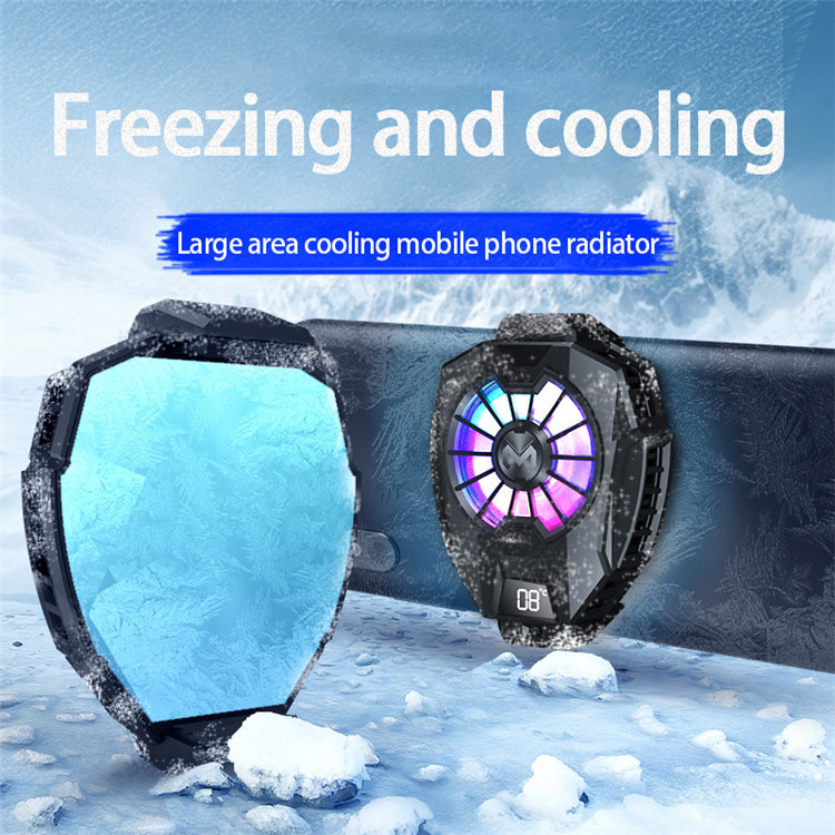 Oem Wireless Phone Cool Trending Phone Radiator Smart CellPhone Fun Cooler Gaming Phones Cooling Fan Wireless Charger Cooler