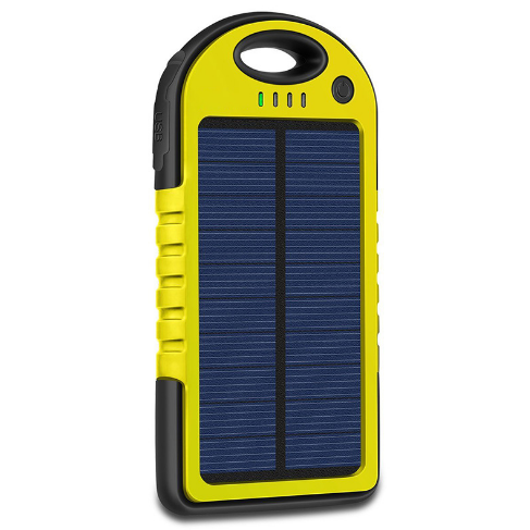 High Quality Portable Solar Panel Charger Waterproof Camping Two USB Outputs Smart Phone Solar Power Bank