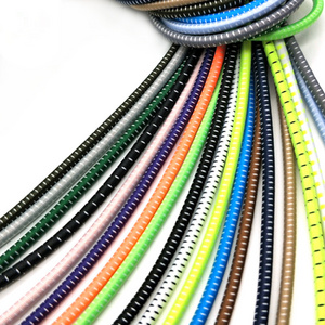 Wholesale good quality high elasticity accessories imported latex cord color round elastic cord for clothing