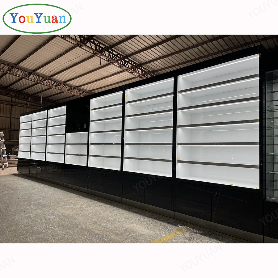 Retail Display Cases Used For Smoke Store Locking Showcase With Adjustable Shelves Best Glass Display Cabinets From China