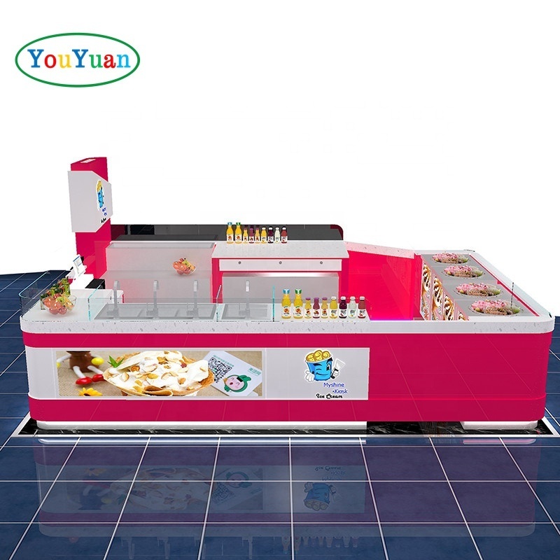 Portable beverage coffee modern juice bar counter ice cream shop kiosk counters and furniture bubble tea shop design