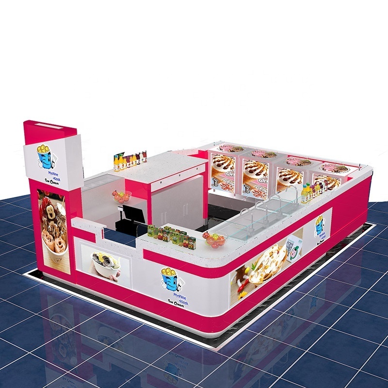 Portable beverage coffee modern juice bar counter ice cream shop kiosk counters and furniture bubble tea shop design