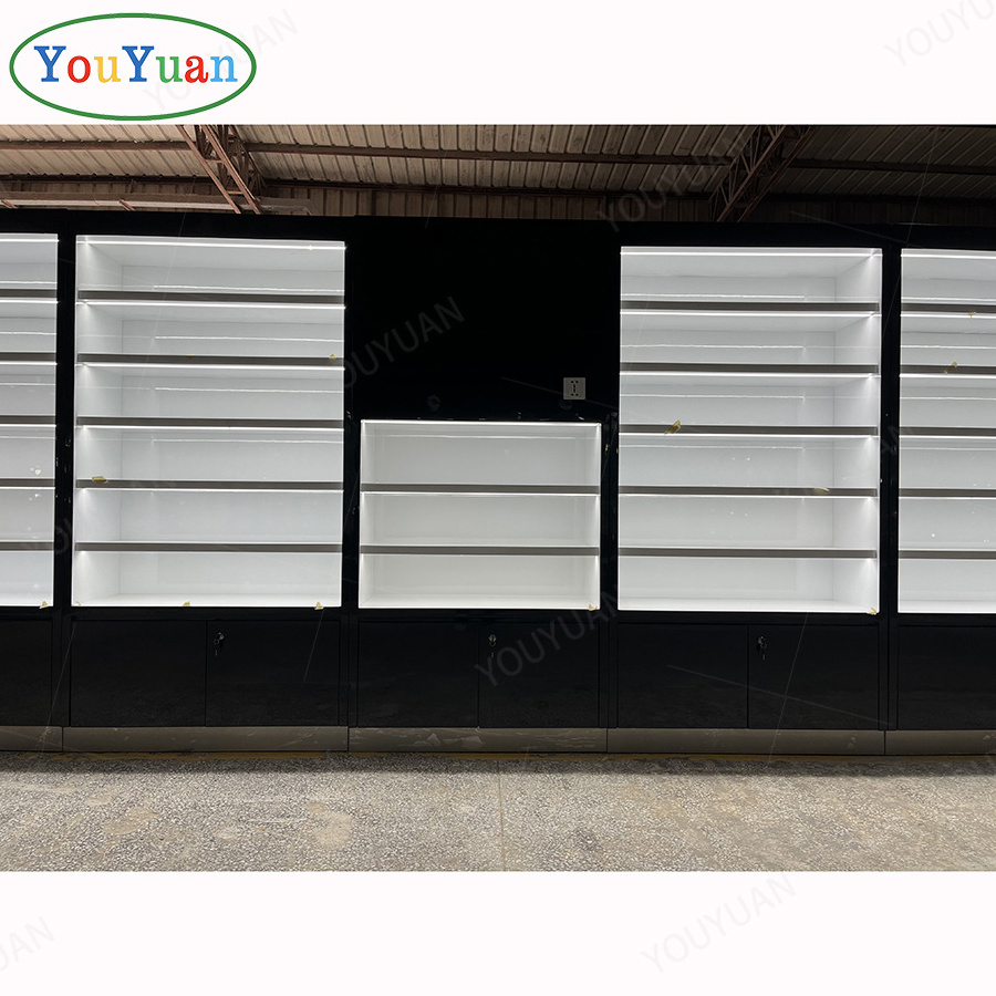 Retail Display Cases Used For Smoke Store Locking Showcase With Adjustable Shelves Best Glass Display Cabinets From China