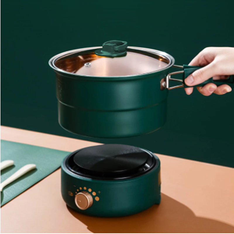 Fashionable And Creative Portable Folding Electric Boiling Pot Student Dormitory Split Electric Hot Pot