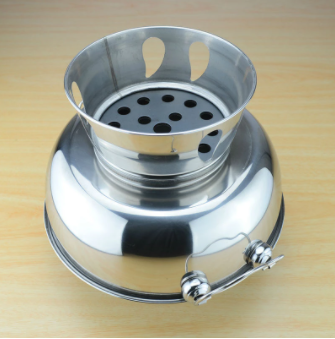 Fashion Simple Stainless Steel Traditional Pure Copper Charcoal Household Hot Pot