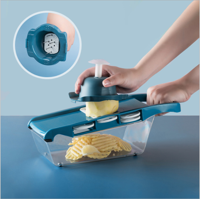 Multi-function vegetable chopper potato manual shredder/slicer household kitchen carrot  grater silk artifact spiralizer