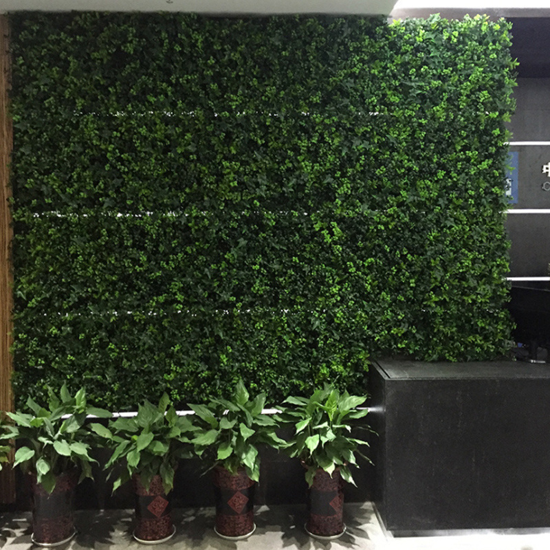 Latest External Artificial Grass Vertical Wall 50cm X 50cm Cesped Fake Outdoor Garden And Indoor Home Ivy Wall Plants Decor