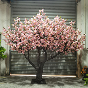 Customize Artificial Plant Flower Branches Cherry Blossom Tree Artifical Sakura Wedding Trees White Tree