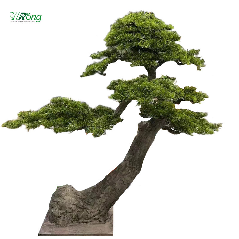 Hot Sale Custom Size Artificial Big Pine Tree Branches Pine Needle Tree For Sale Indoor Outdoor Decoration