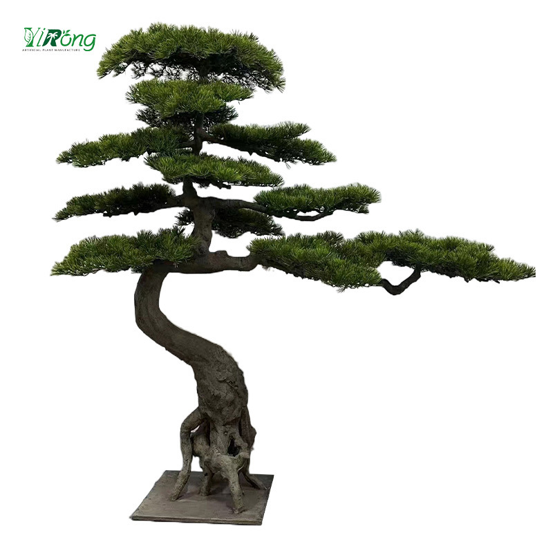 Hot Sale Custom Size Artificial Big Pine Tree Branches Pine Needle Tree For Sale Indoor Outdoor Decoration