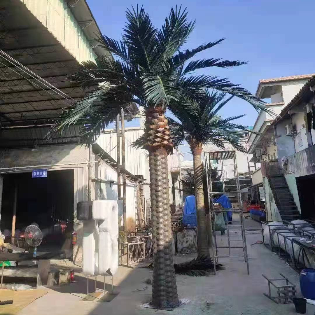 Good Price Artificial Outdoor Palm Tree 3M Coconut Palm Tree Outdoor Artificial Evergreen Plant 3M Palm Trees