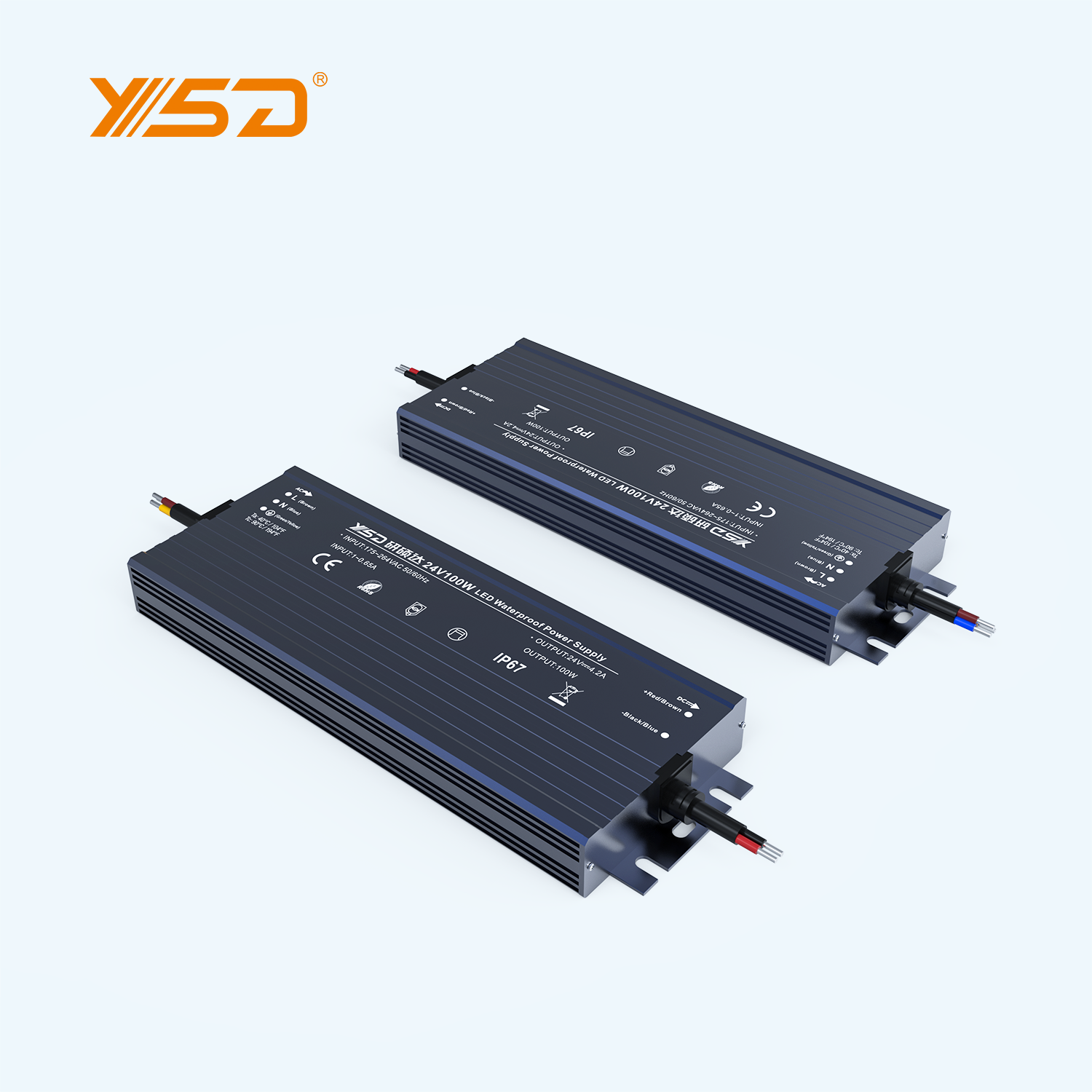 OEM Professional Manufacturer DC12V 24V IP67 Waterproof 10W  100W 200W 300W 400W 500W 600W led Power Supply Driver for ledstrip