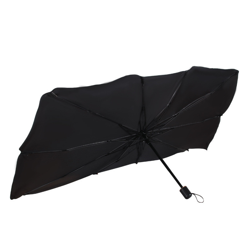 Classic Three-Folding Umbrella Car Windshield Sunshade Automobile Heat-Insulating and Sun-Proof Sunshade for Giveaways