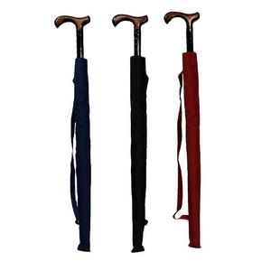 Multifunctional Automatic Opening Detachable Business Gift Umbrella Creative Mountain Climbing Cane Elderly Long Handled