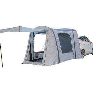 Outdoor Camping Travel Tent Multifunctional Inflatable Car Tail Tent Rainproof and Windproof Car Rear Canopy for Various Models