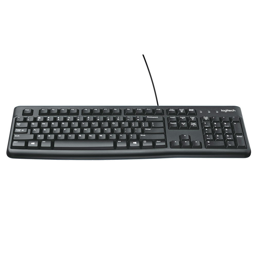 logitech k120 Wired keyboard external usb laptop desktop home business game office ultra thin keyboard with 104keys