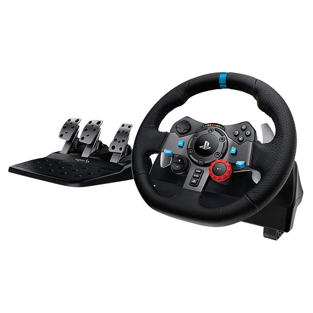 Logitech G29 Driving Force Racing Wheel with Pedal for PS3 PS4 and PC