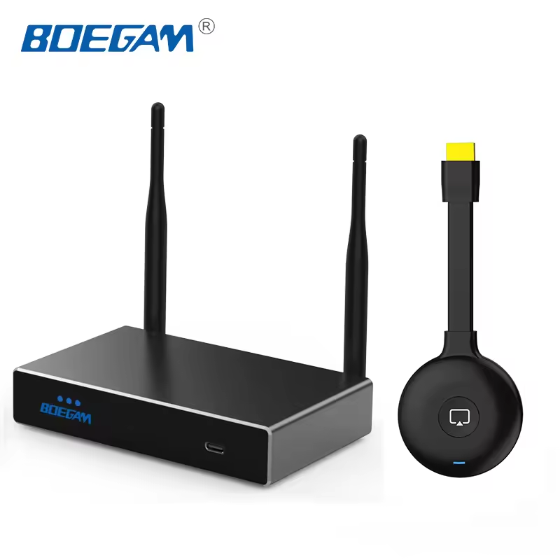 Boegam 4K UHD Wireless BYOD Conference Room Presentation Collaboration Solution With AIRPLAY/MIRACAST/Support