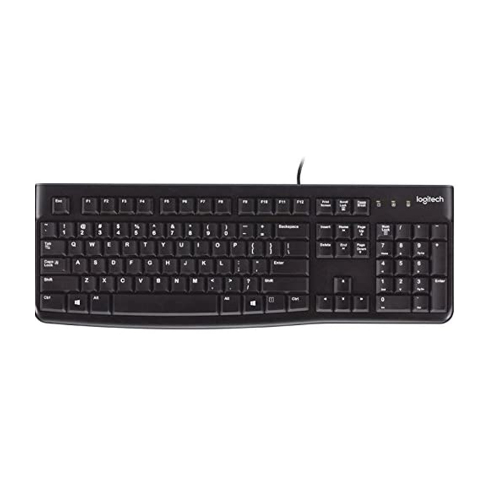 logitech k120 Wired keyboard external usb laptop desktop home business game office ultra thin keyboard with 104keys