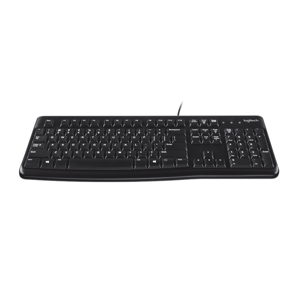 logitech k120 Wired keyboard external usb laptop desktop home business game office ultra thin keyboard with 104keys