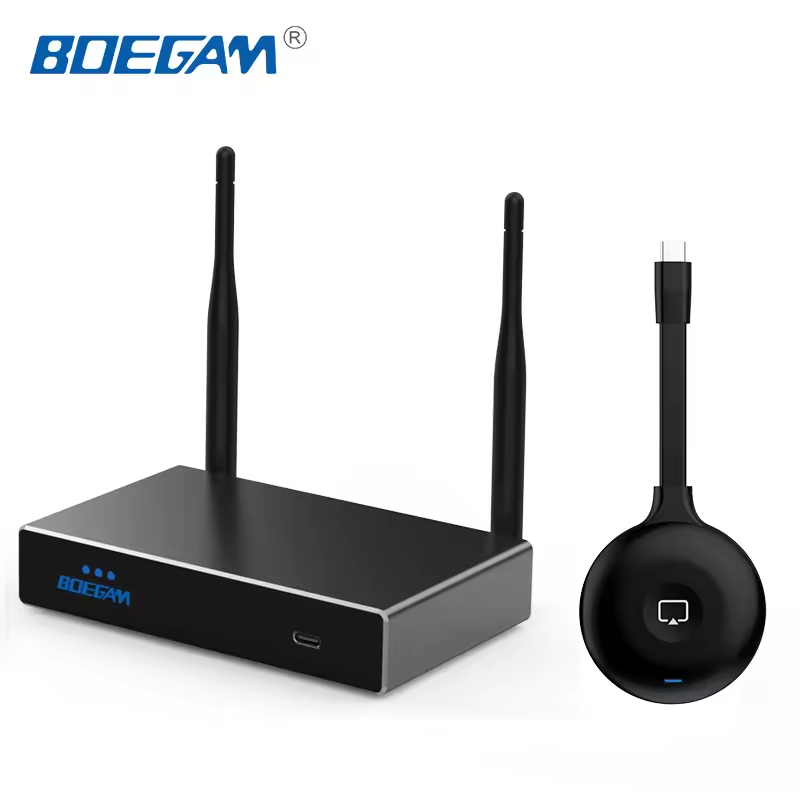 Boegam 4K UHD Wireless BYOD Conference Room Presentation Collaboration Solution With AIRPLAY/MIRACAST/Support