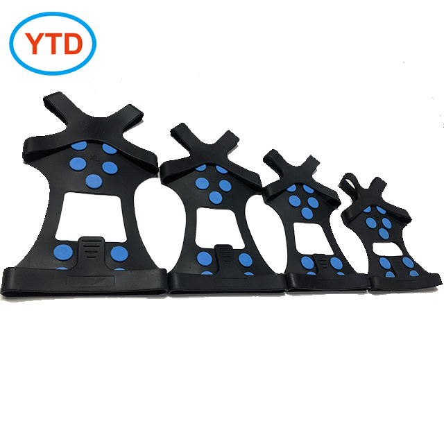 snow grips spikes adjustable slipon ice traction cleats  outsole non slip  snow chains for under shoes