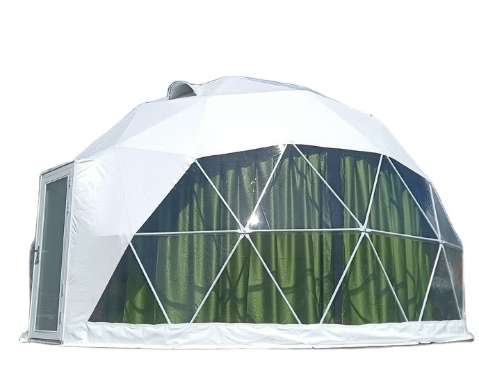 Factory Wholesale luxury geodesic dome tents resort transparent outdoor safari igloo dome house events tent